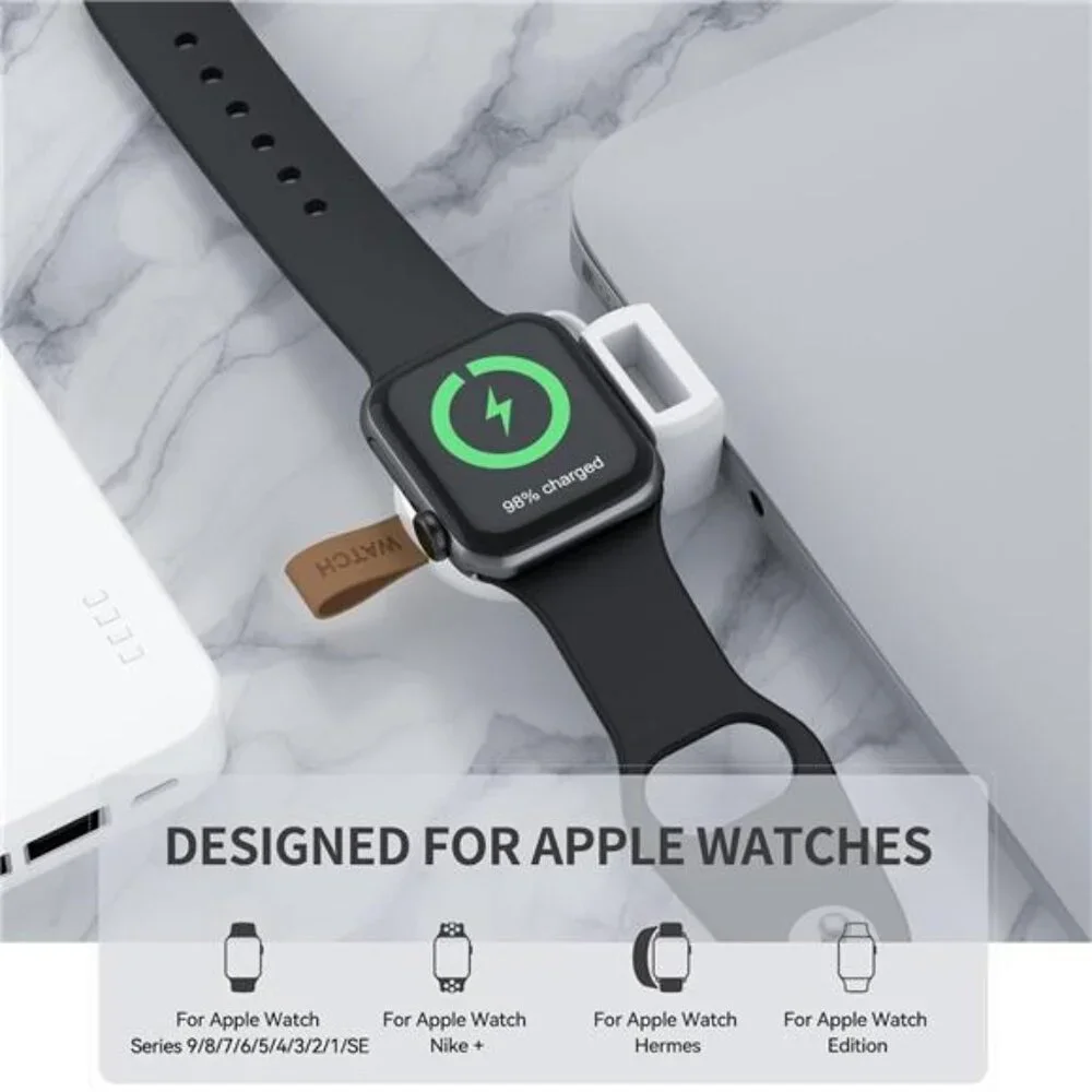 Charger for Apple Watch Portable iWatch USB Wireless Charger, Travel Cordless